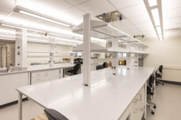 interior of lab